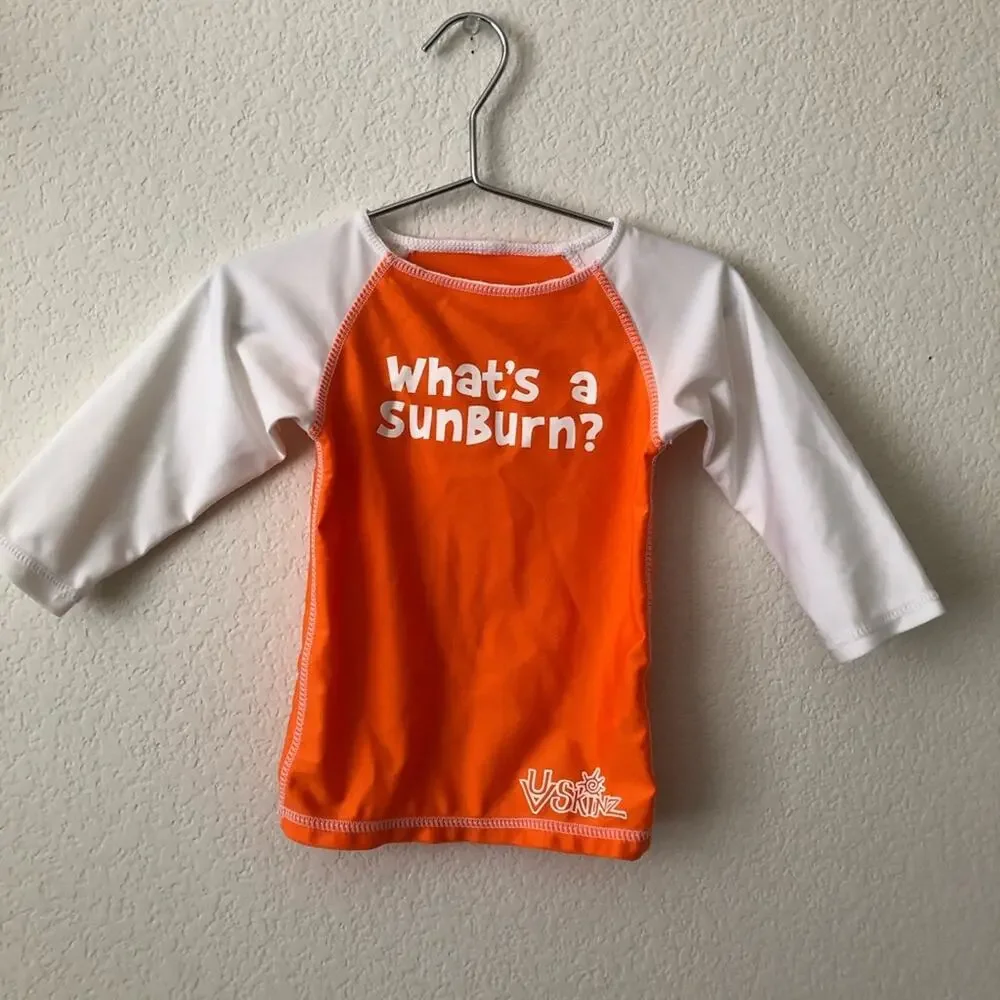 UVSkins What’s A Sunburn UPF 50 Rashguard Swim Top